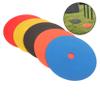 HANABASS 5pcs Football Training Markers Soccer Training Sign Discs Marking Signs Tough PVC for Gym Floor Sports Field view 3