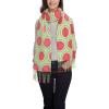 DRTGEDS Watermelon Green Sweet Print Women'S Super Soft Classic Cashmere Winter Fringed Scarf For Spring Fall Winter view 1