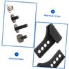 POPETPOP Baseball Helmet Visor Clips Kit Hockey Helmet Repair Visor Fastener Set view 3