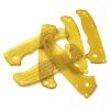 Echeson 1 Pair PEI Scales Fits for Demko AD20.5, Custom Transparent Non Slip Ultem Handle Patch DIY Replacement view 2