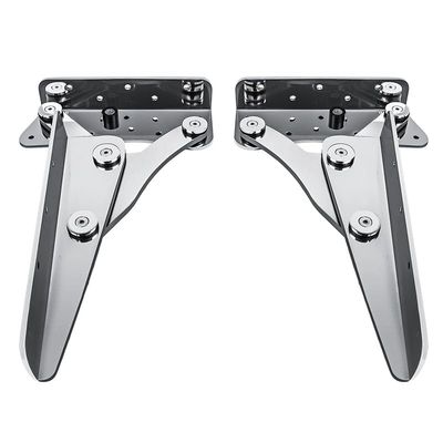 Mojiate Made Ship Marine Hatch Hinge RV Accessories Yacht Hardware Heavy Duty Long Reach 316 Marine Grade Stainless Steel Hinges for Boat Benches Marine Sofas and More