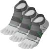 VWELL Toe Socks for Men and Women COOLMAX Five Finger Socks Athletic Running socks Sport Ankle Toe socks (3Pairs) view 1
