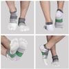 VWELL Toe Socks for Men and Women COOLMAX Five Finger Socks Athletic Running socks Sport Ankle Toe socks (3Pairs) view 2