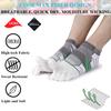 VWELL Toe Socks for Men and Women COOLMAX Five Finger Socks Athletic Running socks Sport Ankle Toe socks (3Pairs) view 3