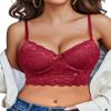 Avidlove Womens Lingerie Set Lace Tops and Panty Sets 2 Piece Lace Babydoll Outfits (Wine Red, Small) view 1