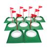 BESPORTBLE 9pcs Golf Putting Cup Training Portable Golf Practice Tool for Enhanced Accuracy and Skill Development for Home Office and Outdoor Use