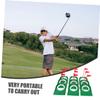 BESPORTBLE 9pcs Golf Putting Cup Training Portable Golf Practice Tool for Enhanced Accuracy and Skill Development for Home Office and Outdoor Use view 2