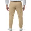 JMIERR Men's Stretch Chino Pants Business Casual Essentials Elastic Waist Classic Fit Tapered Cotton Twill Work Athletic Golf Dress Trousers, M, Light Khaki view 2