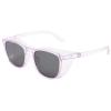 mincl Sports Sunglasses for Men UV400 Protection Glasses Womens Wrap Around Goggles for Driving Fishing Safety Sun Glasses (light purple) view 2