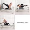 HCZZX Foldable Multifunctional Pilates Reformer, Pilates Yoga Exercise Fitness Professional Equipment, Gym/Home Portable Pilates Core Bed view 2