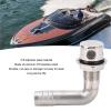 Boat Fuel Gas Vent, Erosion Metal Boat Fuel Vent 90 Degree Elbow Design 316 Stainless Steel for Yachts view 2