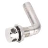 Boat Fuel Gas Vent, Erosion Metal Boat Fuel Vent 90 Degree Elbow Design 316 Stainless Steel for Yachts view 4