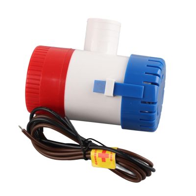 Akozon Electric Marine Bilge Pump, 12V 3A 1100 GPH, Submersible, for Yacht Boat