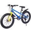 BALINGE Mountain Bike 20/24 Inch, 3" Wide Fat Tire Snow Mountain Bikes, 7 Speeds Kids Teen Student Bicycles,Steel Frame Disc Brake3 Colors (Blue, 20 Inch) view 2