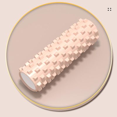 Foam Roller Muscle Relaxation Beginner Fitness Wolf Tooth Massage Stick Roller Yoga Equipment Slim Leg Langya Yoga Column