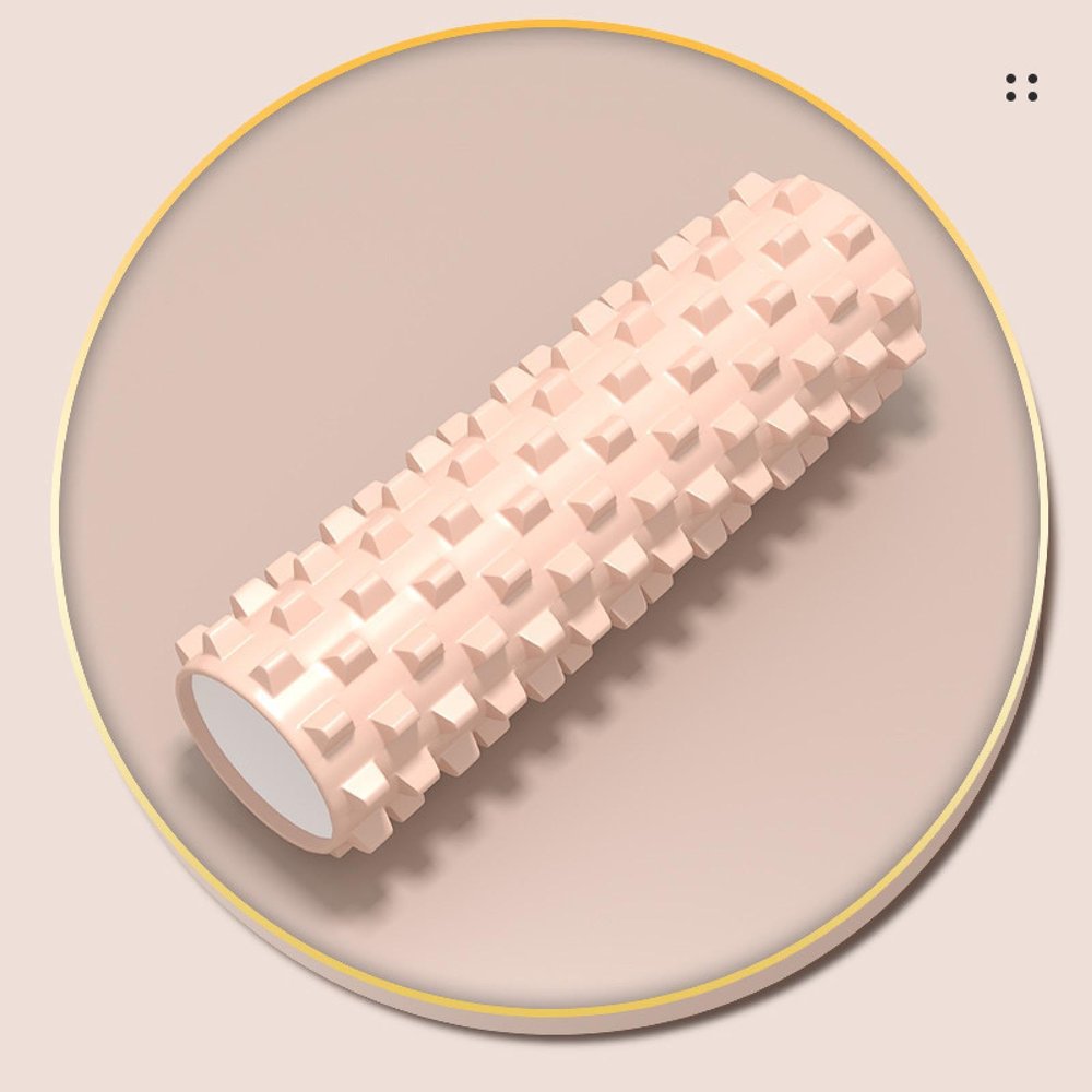 Foam Roller Muscle Relaxation Beginner Fitness Wolf Tooth Massage Stick Roller Yoga Equipment Slim Leg Langya Yoga Column