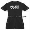 JanJean Womens Dirty Cop Uniform Costume Cop Dress Up Jumpsuit with Belt and Purse Police Uniforms Black X-Large view 4