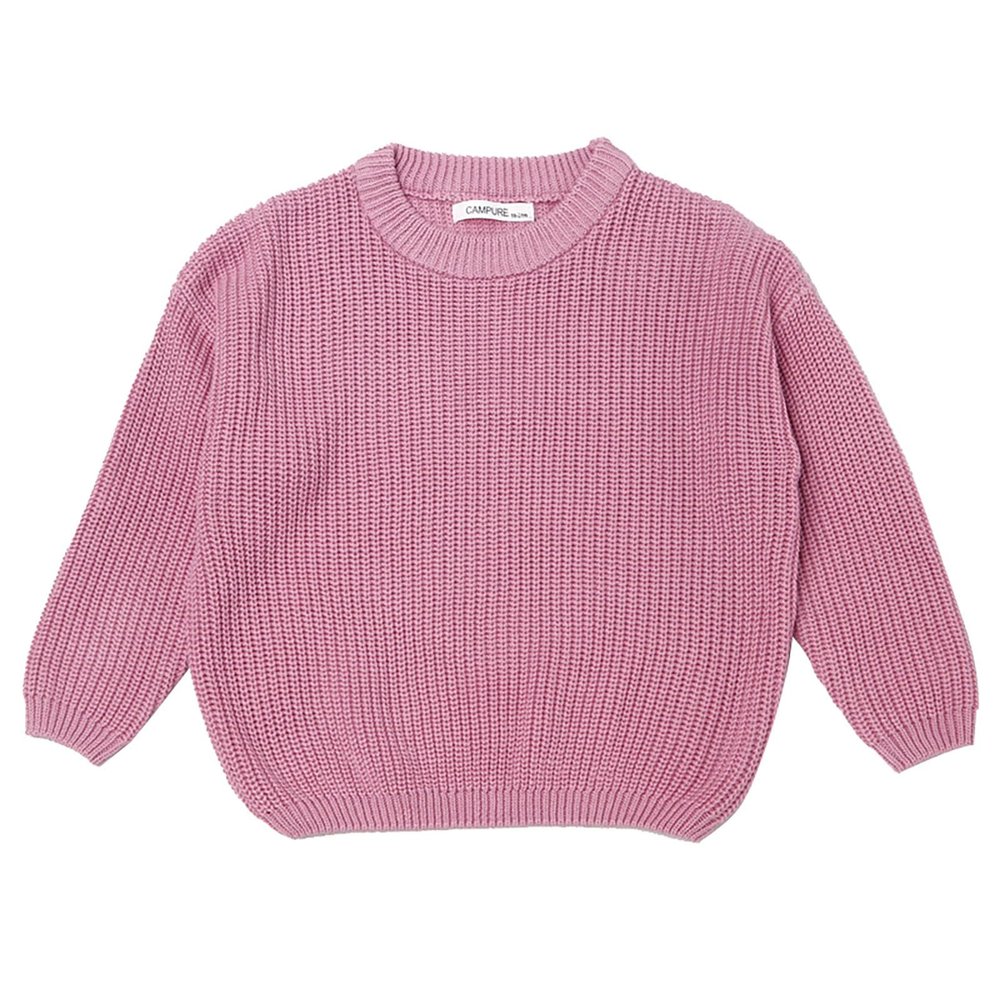 Kids Ribbed Knit Sweater Solid Oversized Loose Plain Long Sleeve Pullover Sweatshirt Warm Base Casual (PK2, 6 Years)