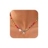Ursteel Silver Plated Initial Necklaces for Women - Beaded Choker Necklace for Women, Personalized Silver Plated Letter A Choker Necklace Jewelry for Women Gifts view 1