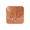 Ursteel Silver Plated Initial Necklaces for Women - Beaded Choker Necklace for Women, Personalized Silver Plated Letter M Choker Necklace Jewelry for Women Gifts view 1