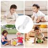 Boonbery Baby Girls Knee High Socks Non Slip Toddler Stockings Cotton Bow Ruffle Newborn Long Socks Infant Tube Dress Socks 0-6/6-12M view 2