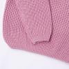Kids Ribbed Knit Sweater Solid Oversized Loose Plain Long Sleeve Pullover Sweatshirt Warm Base Casual (PK2, 7 Years) view 4