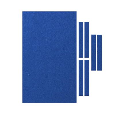 VIGAN Billiard Table Cloth Pool Table Cover Billiard Pool Felt Cloth Room Billiard Pool Table Cloth Billiard Table Felt Accessories (Blue, 7ft/2.4MX1.45M)