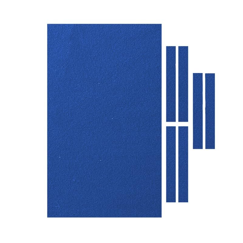 VIGAN Billiard Table Cloth Pool Table Cover Billiard Pool Felt Cloth Room Billiard Pool Table Cloth Billiard Table Felt Accessories (Blue, 7ft/2.4MX1.45M)