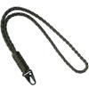 KUDAAL Paracord Lanyard Key Strap Neck Keychain Braided Lanyard Heavy Duty for Keys Badge ID Holder Wallet Whistle (GREEN, 19.68 Inch) view 2
