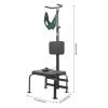 Philipreba 266 Lbs Capacity Stretching Training Equipment for Neck, 29V 55W Cervical Traction Device Back Stretcher Machine, Lower Back Pain Relief Machine Inversion Table view 4