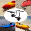 Eleeferri Kayak Cart with 2 Straps 8" Wheels Kayak Cart Dolly 220LBS Load Capacity Canoe Cart Adjustable Width Kayak Dolly Kayak Suitable for 16.5 Kayak and Canoe view 2