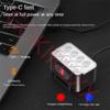 1000 Lumens Bike Lights Front and Back 8 LED USB Rechargeable Bicycle Light Bike Lights for Night Riding Bike Headlight and Taillight IPX5 Waterproof with Wheel Lights (Headlight+taillight) view 3