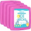 MIYCOO Ice Packs for Lunch Boxes & Lunch Bag - Quick Freeze Ice Pack Space Saving Freezer Packs - Reusable Slim Original Cool Pack - Cooler Accessories for Beach, Camping and Fishing view 1