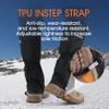 Waterproof Leg Gaiters for Men and Women Adjustable Snow Boot Gaiters for Hiking in Hunting Sand and Mud Mountain Climbing or Snowshoeing (Black L) view 4