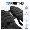 Samassi 3D Printed Bike Saddle | Comfortable Road Bike Seat Cushion for Men and Women| Lightweight Carbon Fiber Bicycle Seat, Shock Absorbing and Breathable | Ideal for MTB BMX XC Gravel Bikes view 2