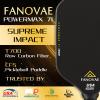 Fanovae Pickleball Paddle, T700 Raw Carbon Fiber Surface, Raw Carbon Fiber Pickleball Paddle, CFS, Designed for Ultimate Spin & Consistency, Includes Paddle Cover&Eraser, Ideal for Gift, POWERMAX 7I view 2