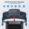COZYINN Foldable Treadmill with Incline for Home Small - 350 lb Capacity, 3.0HP Quiet Folding Treadmill with Pulse Sensor and Bluetooth Speaker, App/Voice Control, 3 Level Incline, 7.6 MPH view 2
