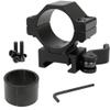 MIGHTY TACTICAL Quick Release Scope Ring Mount 25.4mm/30mm for 20mm Picatinny Rail - Aluminum view 1
