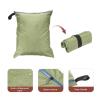 uxcell 2 Pcs Wet Dry Bags, 16" x 20" Waterproof Travel Bags with Two Zippered Pockets, Gym Bag for Beach Pool Swim Suit and Wet Clothes Light Green view 3