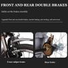 MegLob 20IN Adult 3 Wheeled Tricycle Bike, 2 in 1 with Basket & Backrest Seat, Cruiser Cargo Trike for Seniors, Low Step-Through Carbon Steel Frame, 3 Wheel Bicycles Cruise Bike, Silver view 4