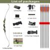 19" ILF Recurve Bow Riser Aluminum Right Hand Riser fit for All ILF Limbs American Hunting Bow Handle for Archery Bow Hunting Targeting (Green, 25LBS) view 2