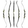 19" ILF Recurve Bow Riser Aluminum Right Hand Riser fit for All ILF Limbs American Hunting Bow Handle for Archery Bow Hunting Targeting (Green, 25LBS) view 4