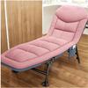 KrrNFYSG Camping Cot Oxford Cloth Folding Camping Bed Adjustable 5-Position Reclining Chaise Soft Lounge Chair W/Pillow Folding Bed view 1