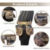 Adjustable Dove Hunting Belt with Game Bag, Shell Pouch & Bottle Holder for Shooting and Fishing view 3
