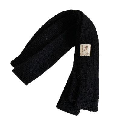 1pack Narrow Scarf Long Knitted Thin Scarf Autumn Warm Scarf Decoration Scarf Fashion Accessory