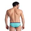 ARENA Men's Icons Swim Brief Solid MaxLife Athletic Swimwear Professional Training Swimsuit Trunk Sports Bathing Suit, Water/Navy, US Size 28 view 2