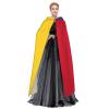 Flag of Colombia Print Unisex Hooded Cape Halloween Carnival Vampire Cosplay Cloak Hooded Cloak Costume view 3