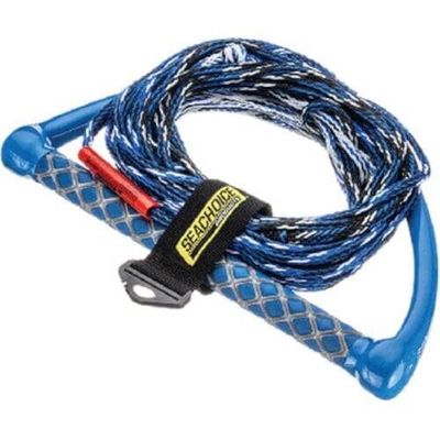 5086724 3 Section 65 Ft Wakeboard Rope with 15 Inch Handle for Boats - Beginners or 50-86724