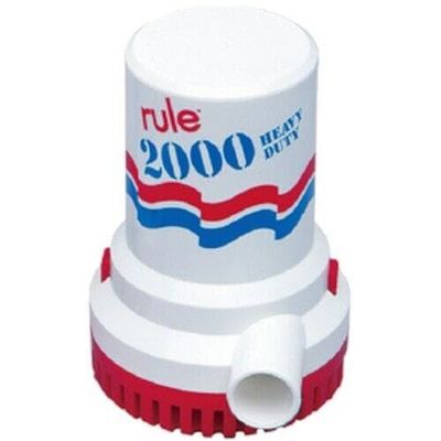 2912 High Capacity 2000 GPH Bilge Pump - Series, 24V 29-12