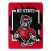 Northwest North Carolina State Wolfpack Blanket 46x60 Dimensional Design Micro Raschel Throw Blanket view 1